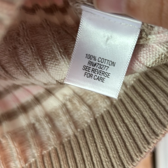 Croft & Barrow Stripes Size M - Picture 3 of 4